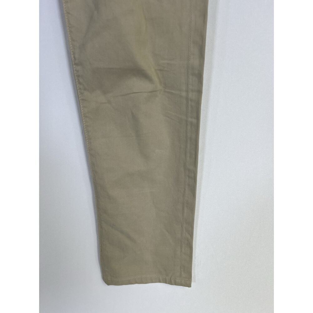 AG Tellis Modern Slim Sueded Sateen Chino Jeans Luxe Mens 30/34 Khaki - Picture 7 of 13